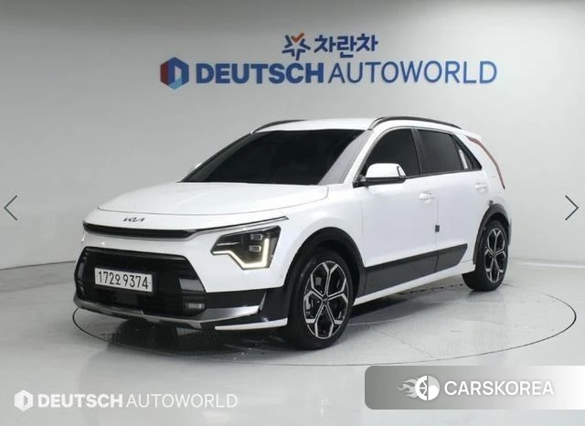 Kia Di Ol Nu Niro 2024 Белый из Кореи