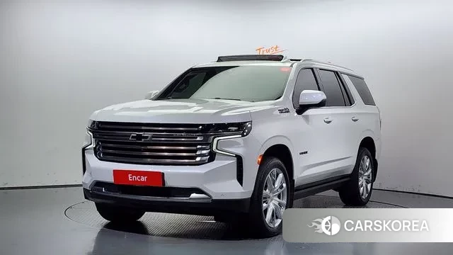 Chevrolet (GM Daewoo) Tahoe 2022 Белый из Кореи