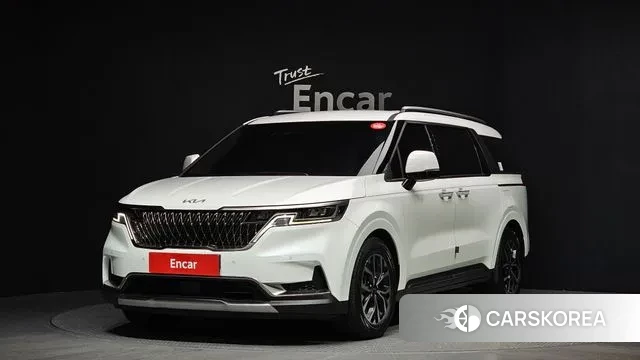 Kia Carnival 4th generation 2021 Белый из Кореи