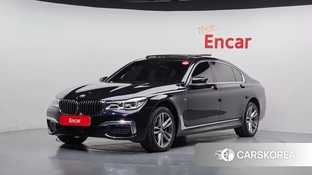 BMW 7 Series (G11) 2018 Синий из Кореи