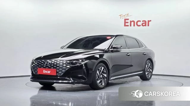 Hyundai The New Grandeur IG Hybrid 2019 Черный из Кореи
