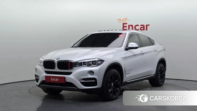 BMW X6 (F16) 2019 Белый из Кореи