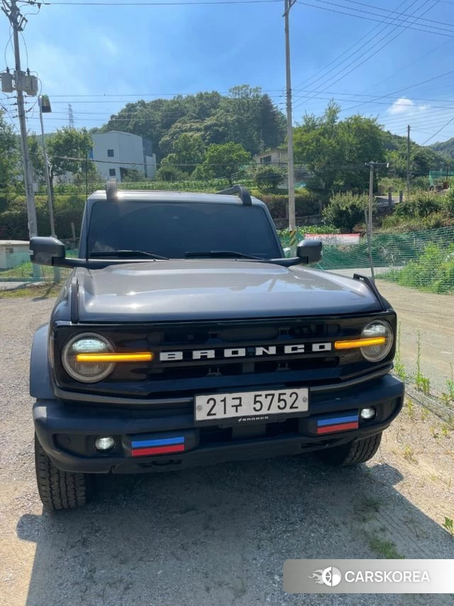 Ford Bronco 6th Generation 2024 Серый из Кореи