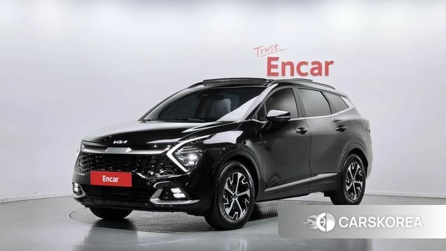Kia Sportage 5th Generation Hybrid 2023 Черный из Кореи