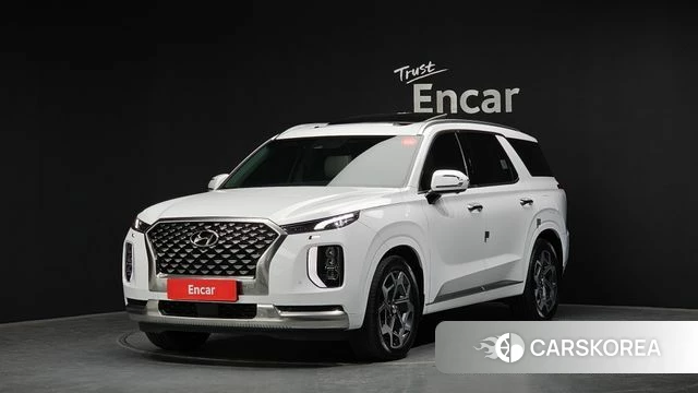 Hyundai Palisade 2021 Белый из Кореи