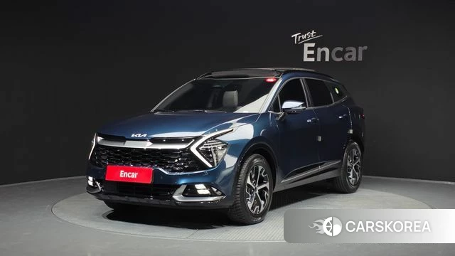 Kia Sportage 5th Generation Hybrid 2022 Синий из Кореи