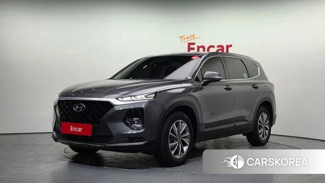 Hyundai Santa Fe TM 2018 Серый из Кореи