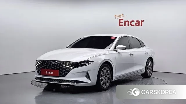 Hyundai The New Grandeur IG Hybrid 2021 Белый из Кореи