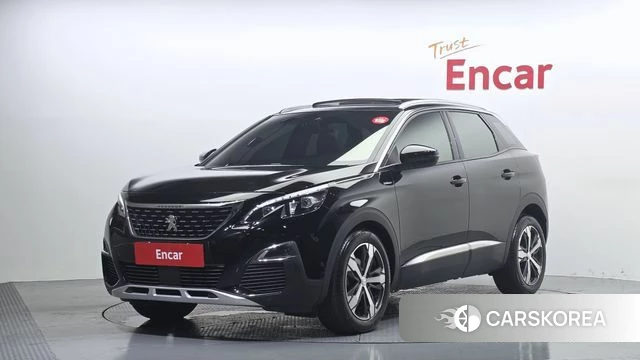 Peugeot 3008 second generation 2019 Черный из Кореи