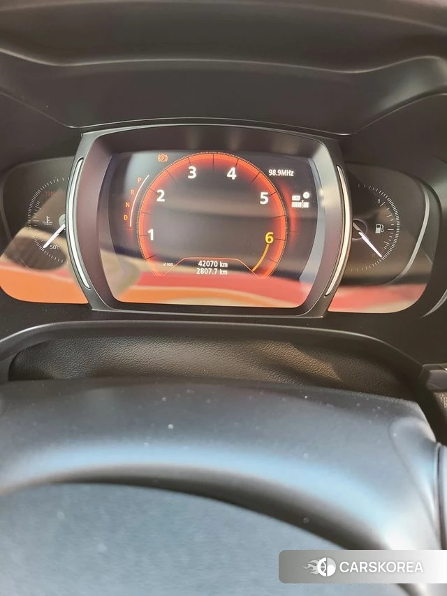 Renault Korea (Samsung) The New QM6 2022 Белый из Кореи