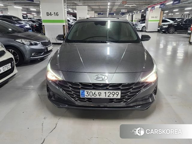 Hyundai Avante (CN7) 2020 Серый из Кореи