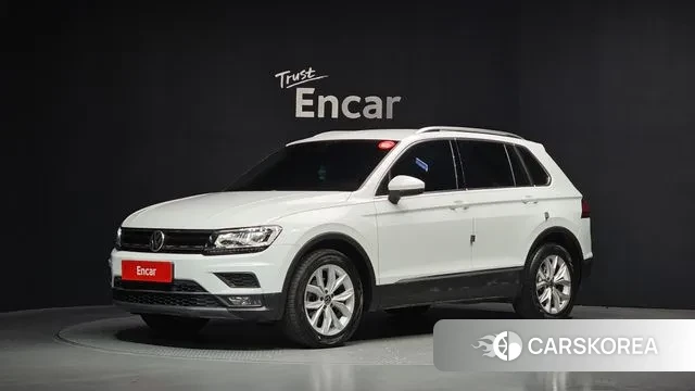 Volkswagen Tiguan second Generation 2020 Белый из Кореи