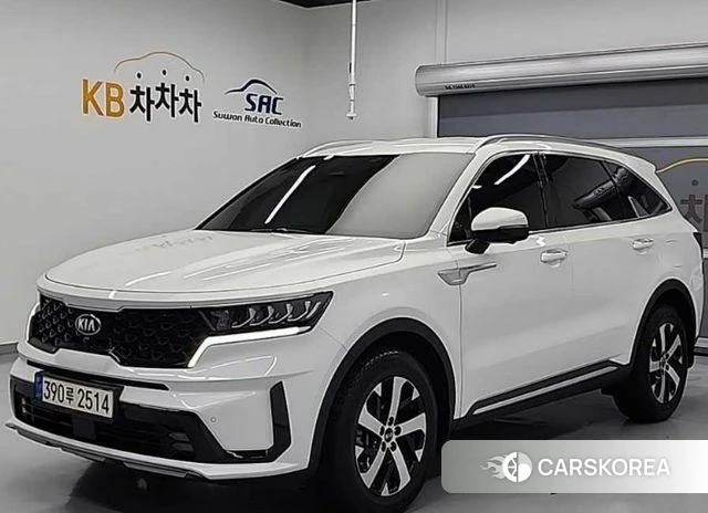 Kia Sorento 4th Generation 2021 Белый из Кореи