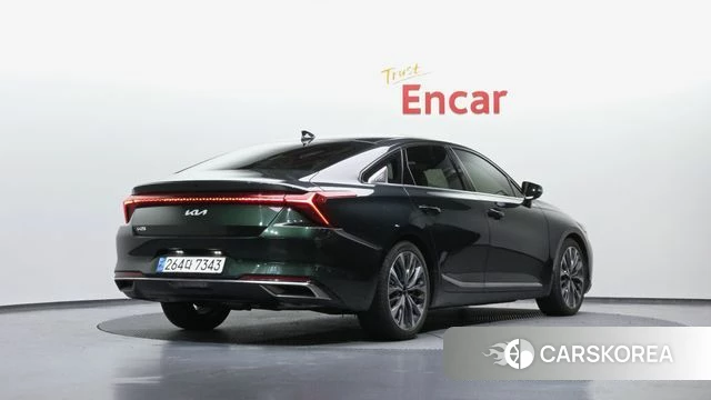 Kia K8 2022 Темно-зеленый из Кореи