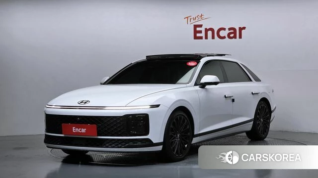 Hyundai Grandeur (GN7) 2023 Белый из Кореи