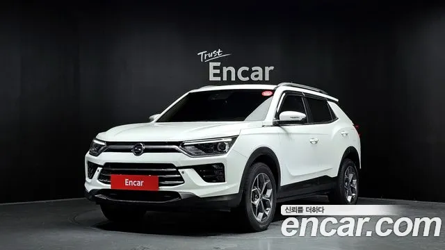 Ssangyong Beautiful Korando 2020 Белый из Кореи