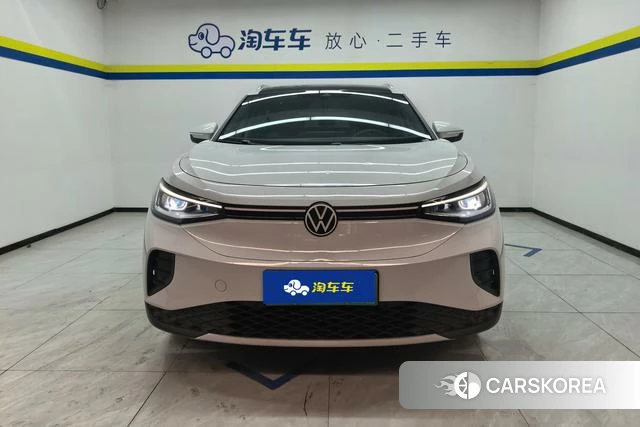 Volkswagen ID.4 CROZZ 2024 Белый из Китая