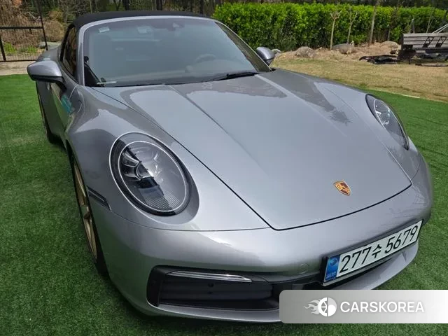 Porsche 911(992) 2024 Серебряный из Кореи