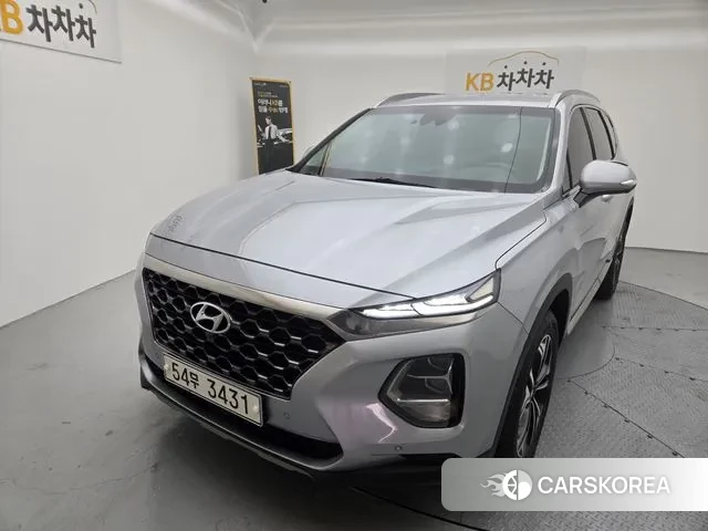Hyundai Santa Fe TM 2019 Серебряный из Кореи
