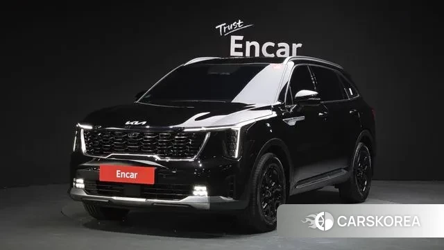 Kia The New Sorento 4th Generation 2023 Черный из Кореи