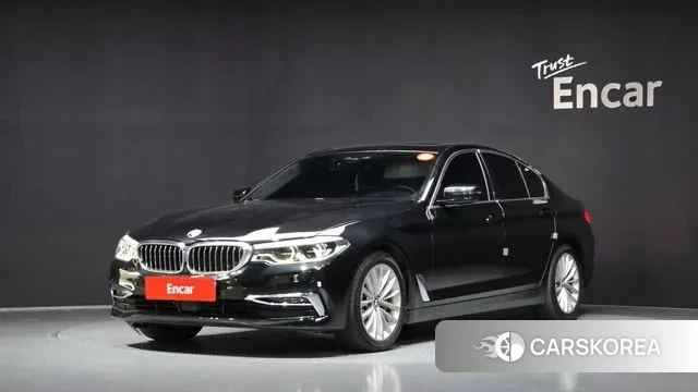 BMW 5 Series (G30) 2019 Черный из Кореи