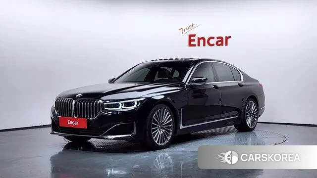 BMW 7 Series (G11) 2021 Черный из Кореи