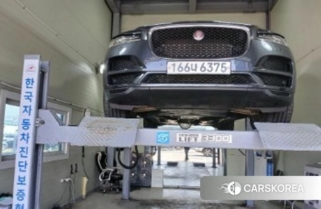 Jaguar F-PACE 2020 Серый из Кореи