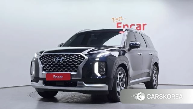 Hyundai Palisade 2021 Синий из Кореи