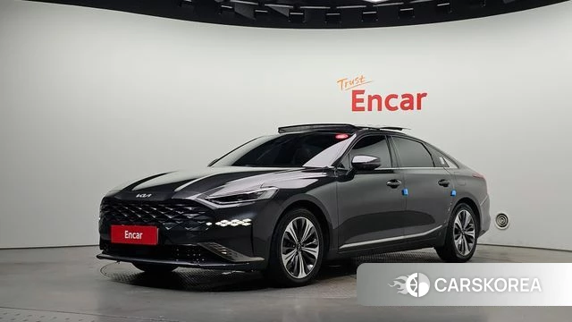 Kia K8 Hybrid 2021 Серый из Кореи
