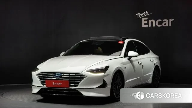 Hyundai Sonata Hybrid (DN8) 2019 Белый из Кореи