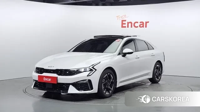 Kia The New K5 3rd generation 2024 Белый из Кореи