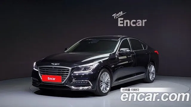 Genesis G80 2019 Черный из Кореи
