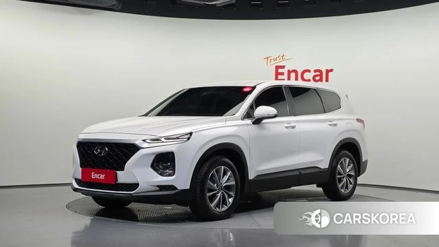 Hyundai Santa Fe TM 2018 Белый из Кореи