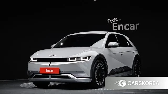 Hyundai Ionic 5 2022 Серебристо-серый из Кореи