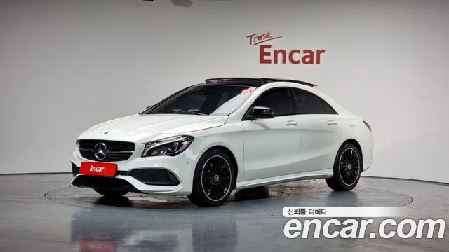 Mercedes-Benz CLA-Class C117 2018 Белый из Кореи