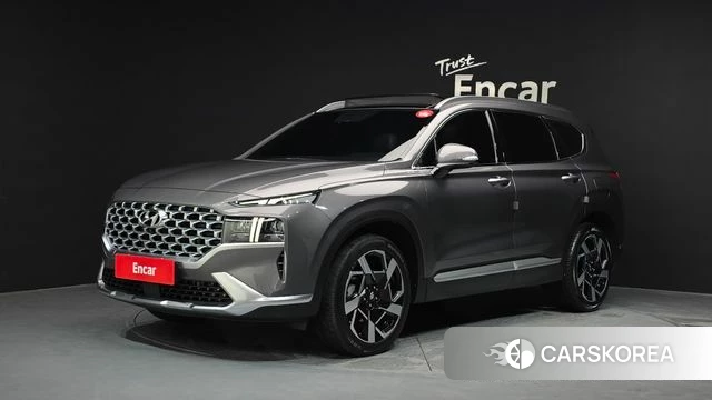 Hyundai The New Santa Fe 2020 Серый из Кореи