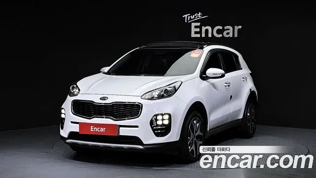 Kia Sportage 4th Generation 2018 Белый из Кореи