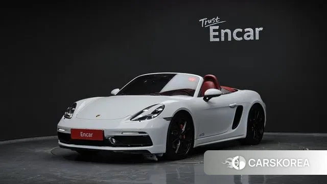 Porsche 718 Boxster 2018 Белый из Кореи