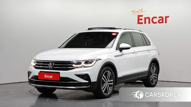 Volkswagen Tiguan second Generation 2024 Белый из Кореи