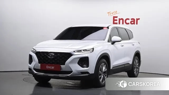 Hyundai Santa Fe TM 2019 Белый из Кореи