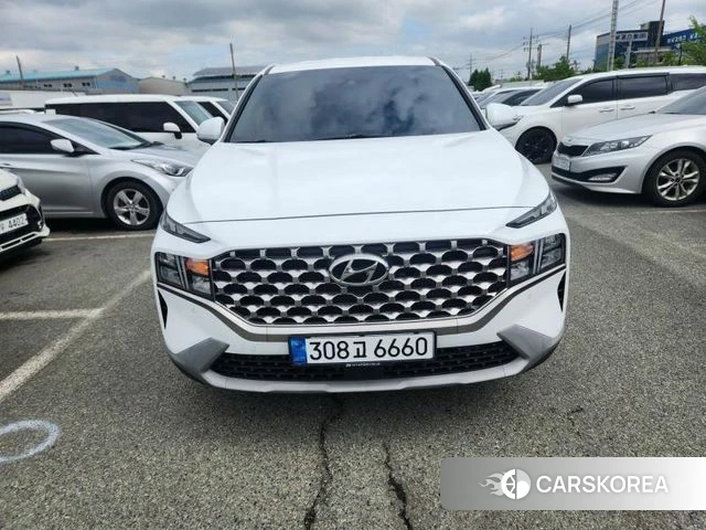 Hyundai The New Santa Fe 2022 Белый из Кореи