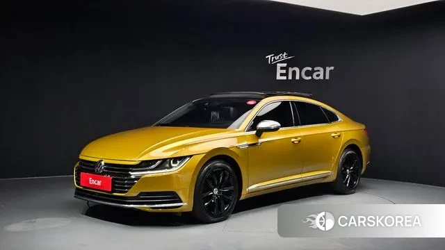 Volkswagen Arteon 2019 Желтый из Кореи