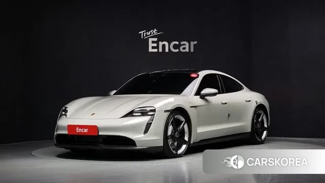 Porsche Taycan 2022 Серебряный из Кореи