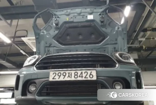 Mini Cooper Countryman 2021 Зеленый из Кореи