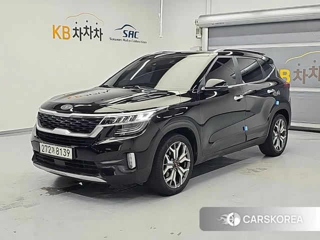 Kia Seltos 2019 Черный из Кореи