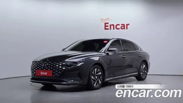 Hyundai The New Grandeur IG Hybrid 2020 Серый из Кореи