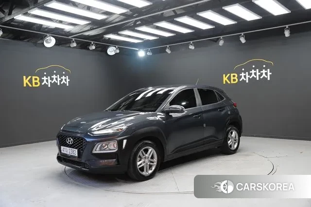 Hyundai Kona 2018 Темно-зеленый из Кореи