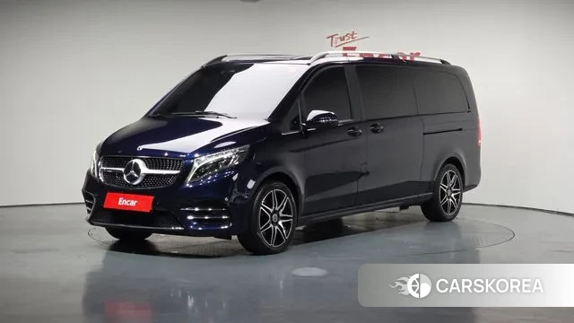 Mercedes-Benz V-Class 2022 Синий из Кореи