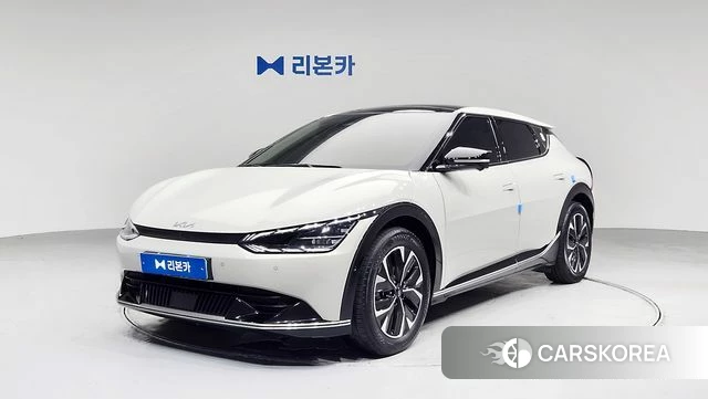 Kia EV6 2023 Жемчужный цвет из Кореи