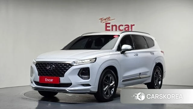 Hyundai Santa Fe TM 2019 Белый из Кореи